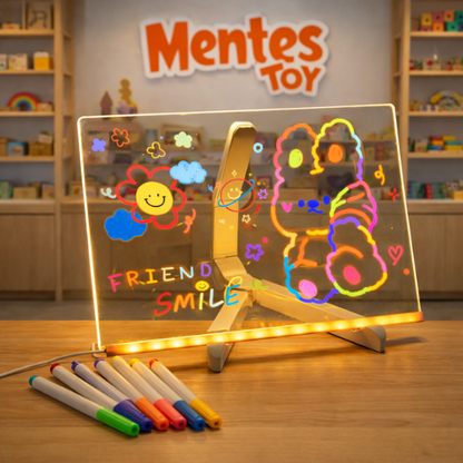 Quadro BrilhaMentes LED - Estimula os traços.