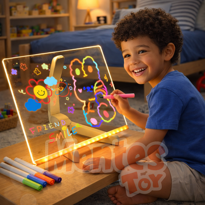 Quadro BrilhaMentes LED - Estimula os traços.