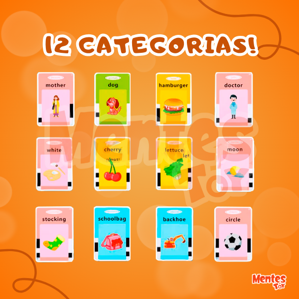 Tablet MentesTalk - Aprenda Inglês 3x Mais Rápido